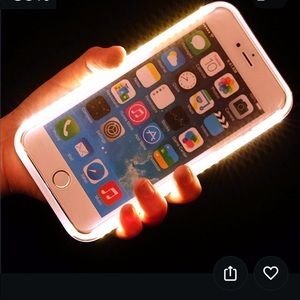 iPhone led light case